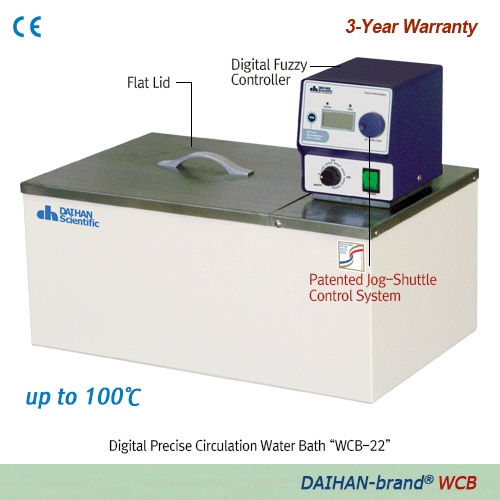 Bể ổn nhiệt tuần hoàn kỹ thuật số 11lit WCB-1 230V DH.WCB00111