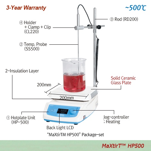 Bếp điện gia nhiệt 500℃ MaXtirTM HP500 DH.WHP00500