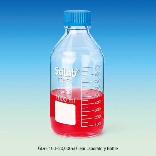 Chai thủy tinh PTN trong suốt Boro 3.3 Scilab SL.Bot1112