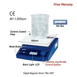 Máy khuấy từ MS-20D, 230V DH.WMS03022 0
