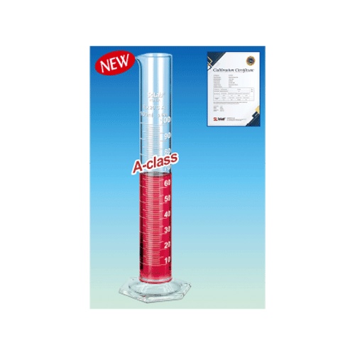 Ống đong thủy tinh loại A, Boro 3.3, 50 / 1.0㎖ SL.Cyl1004