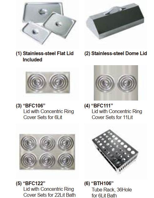 Bể ổn nhiệt kỹ thuật số 11 lít 230V DH.WB000111 1