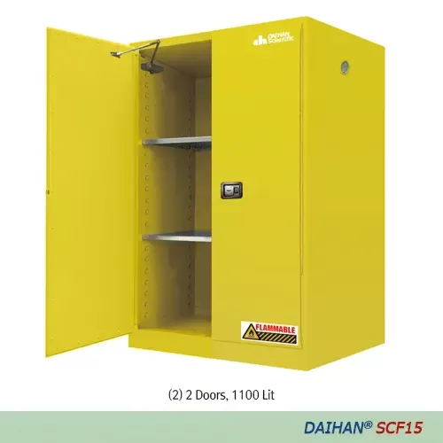 Tủ chống cháy 2 cửa 2 kệ 1100 lít DH.SCF15110