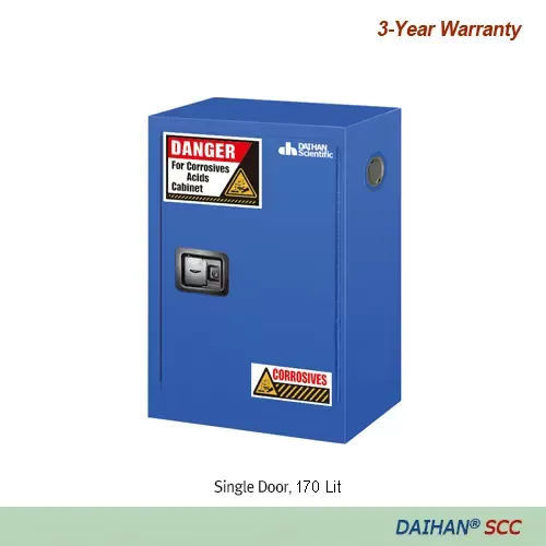 Tủ an toàn chứa axit và hóa chất ăn mòn 1 cửa 2 kệ, 350 lít DH.SCC35 1