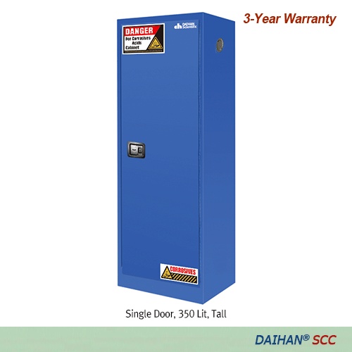 Tủ an toàn chứa axit và hóa chất ăn mòn 2 kệ, 170 lít, mã DH.SCC17 2